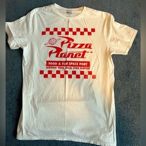 Pizza Planet Toy Story white M medium shirt